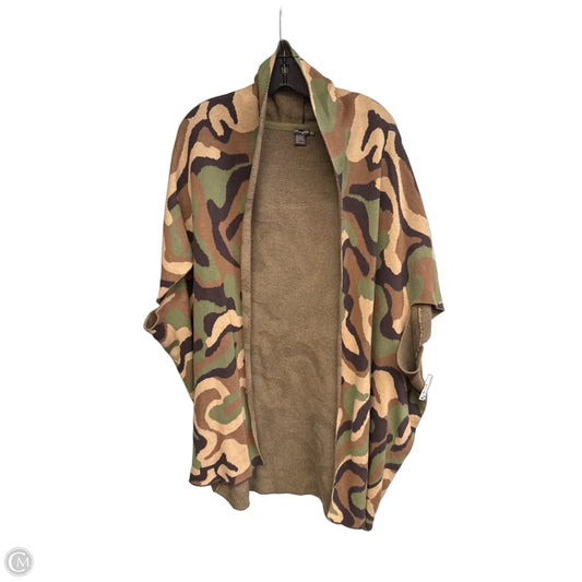 Cardigan By J Mclaughlin In Camouflage Print, Size: Osfm