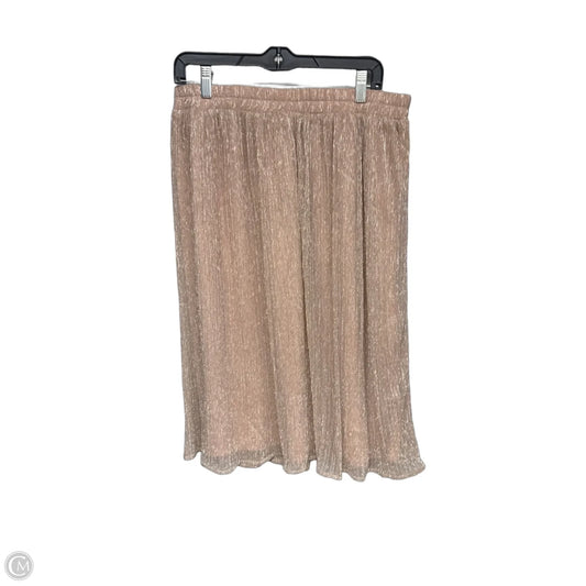 Skirt Midi By Adiva In Pink, Size: L