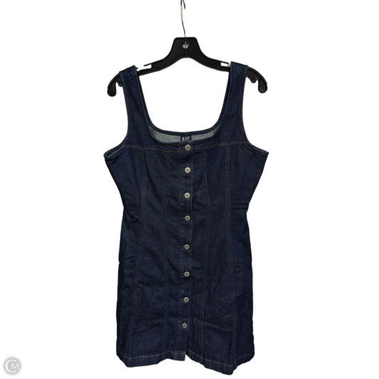 Dress Casual Short By Gap In Blue Denim, Size: M