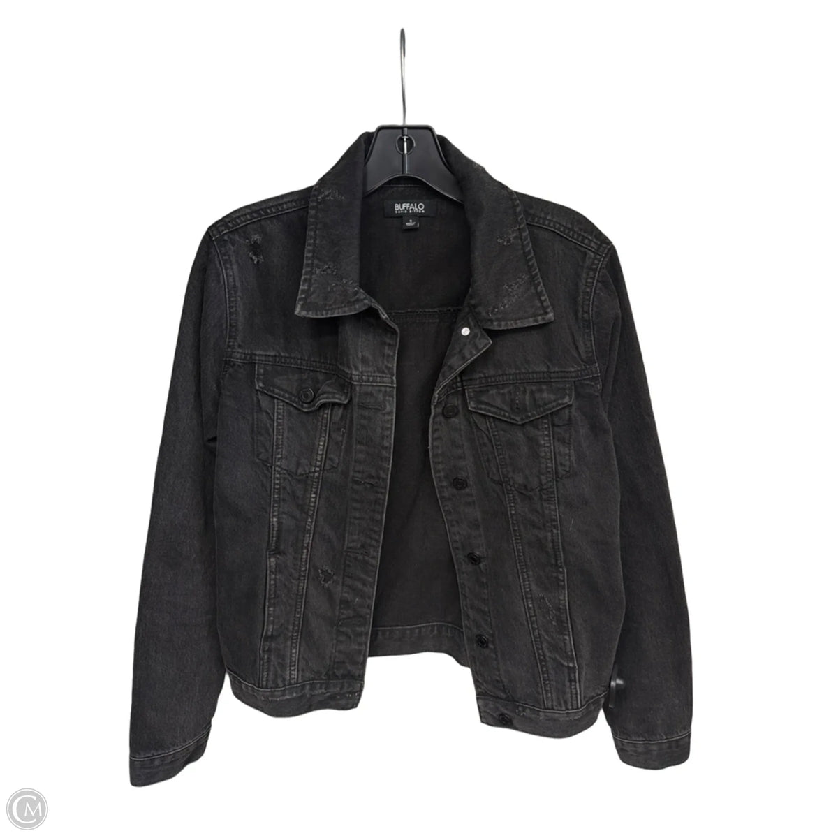 Jacket Denim By Buffalo David Bitton In Black, Size: S