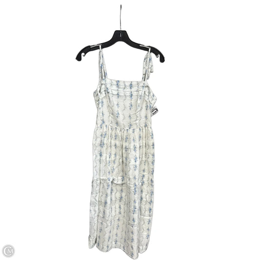Dress Casual Midi By And Now This In Floral Print, Size: Xs