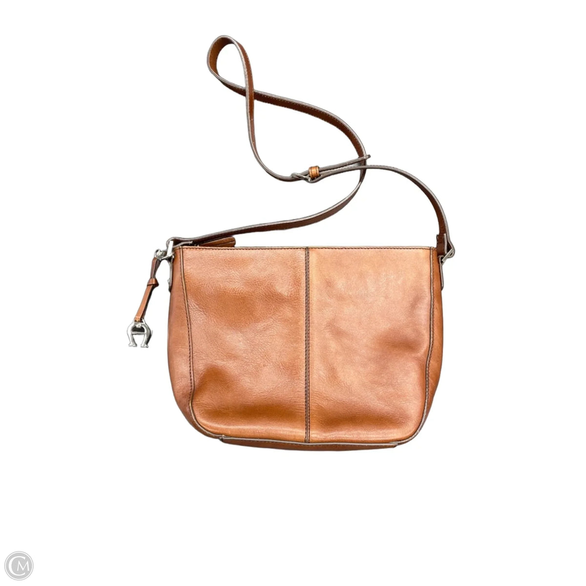 Handbag Leather By Etienne Aigner, Size: Small