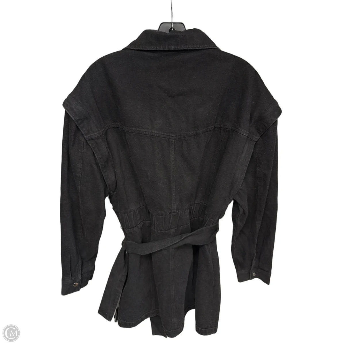 Jacket Denim By Inc In Black, Size: Xl