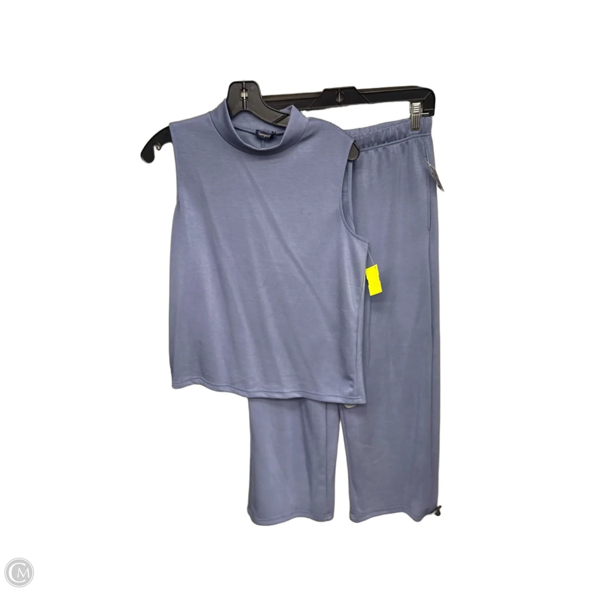 Athletic Pants 2pc By Sampeel In Blue, Size: M