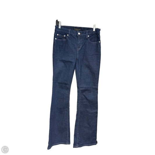 Jeans Boot Cut By Banana Republic In Blue Denim, Size: 4