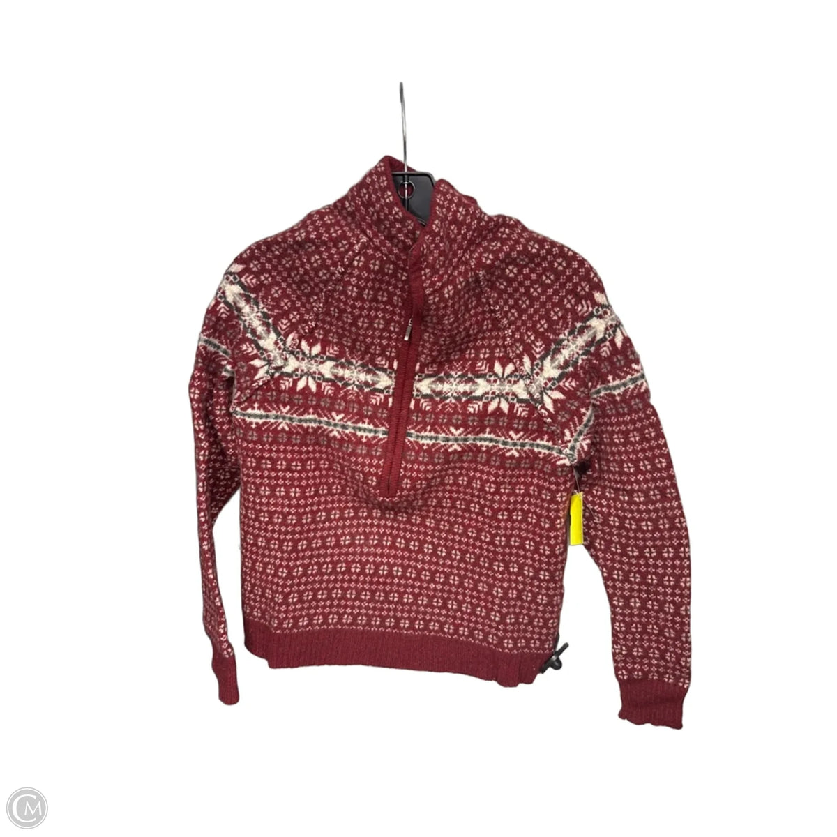Sweater By Woolrich In Red, Size: M