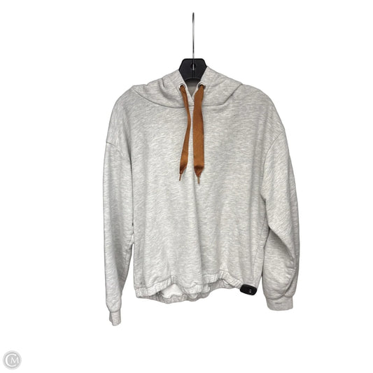 Sweatshirt Hoodie By Clothes Mentor In Grey, Size: L