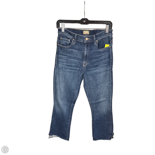 Jeans Designer By Mother In Blue Denim, Size: 8