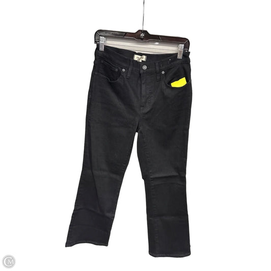 Jeans Boot Cut By Madewell In Black, Size: 8