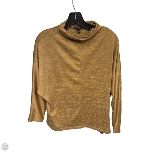 Top Long Sleeve By Banana Republic In Brown, Size: S