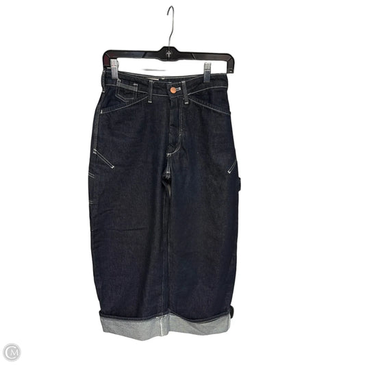 Jeans Wide Leg By Pilcro In Blue Denim, Size: 0