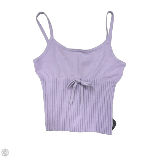 Top Sleeveless By Mng In Purple, Size: Xs