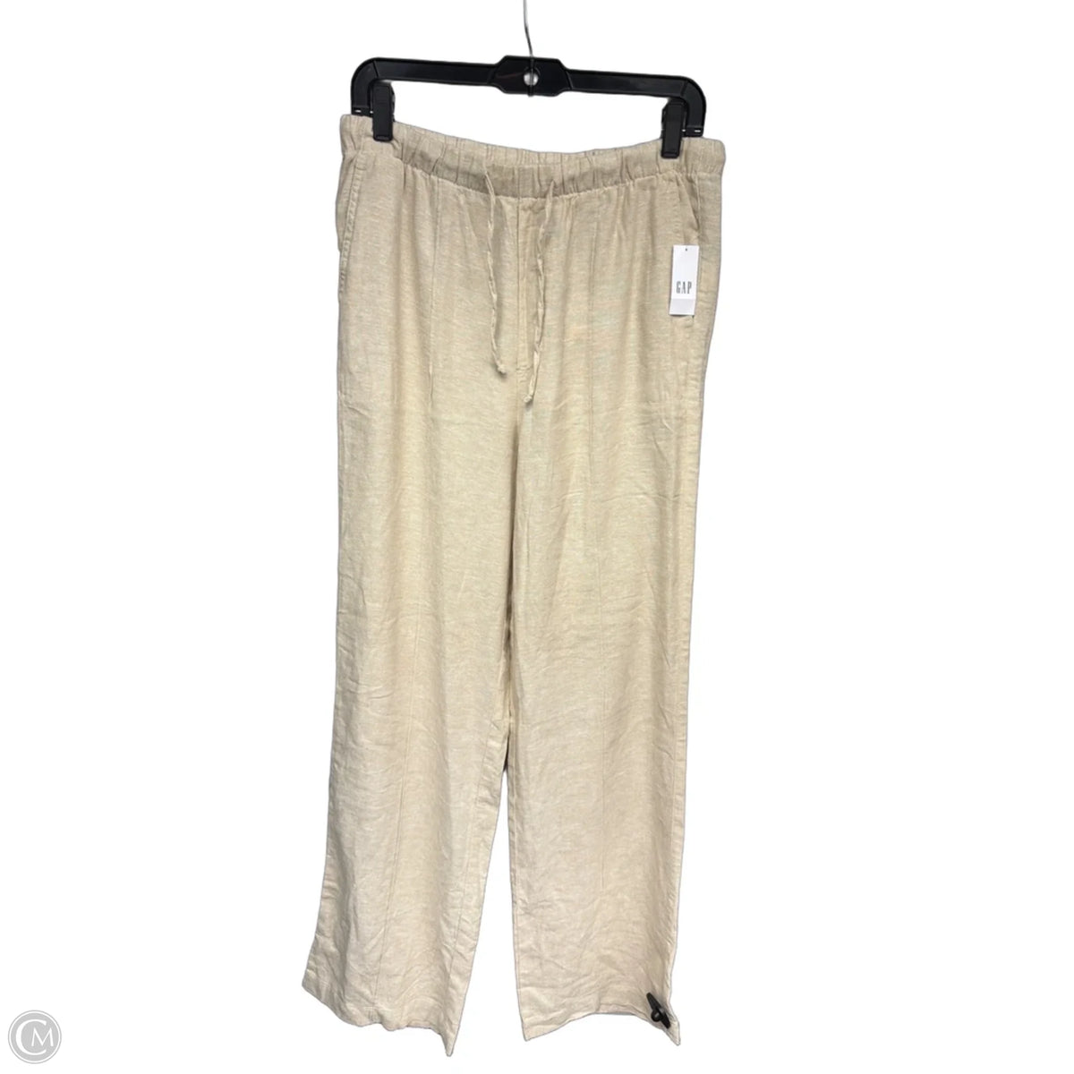 Pants Wide Leg By Gap In Beige, Size: S