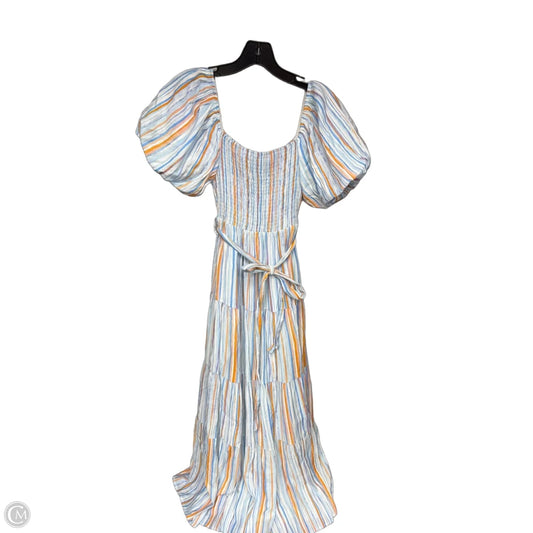 Dress Casual Maxi By Pinch In Blue & Orange, Size: S