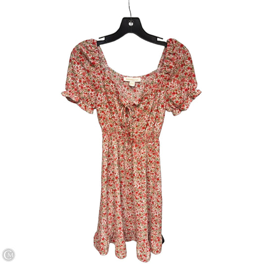 Dress Casual Short By Monteau In Red, Size: S