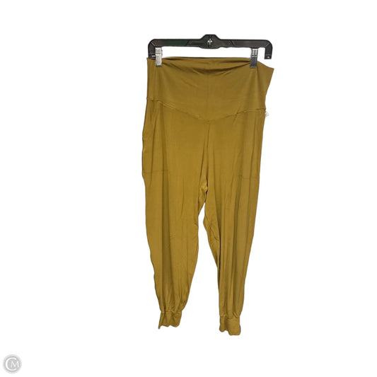 Athletic Pants By Offline In Yellow, Size: Xl
