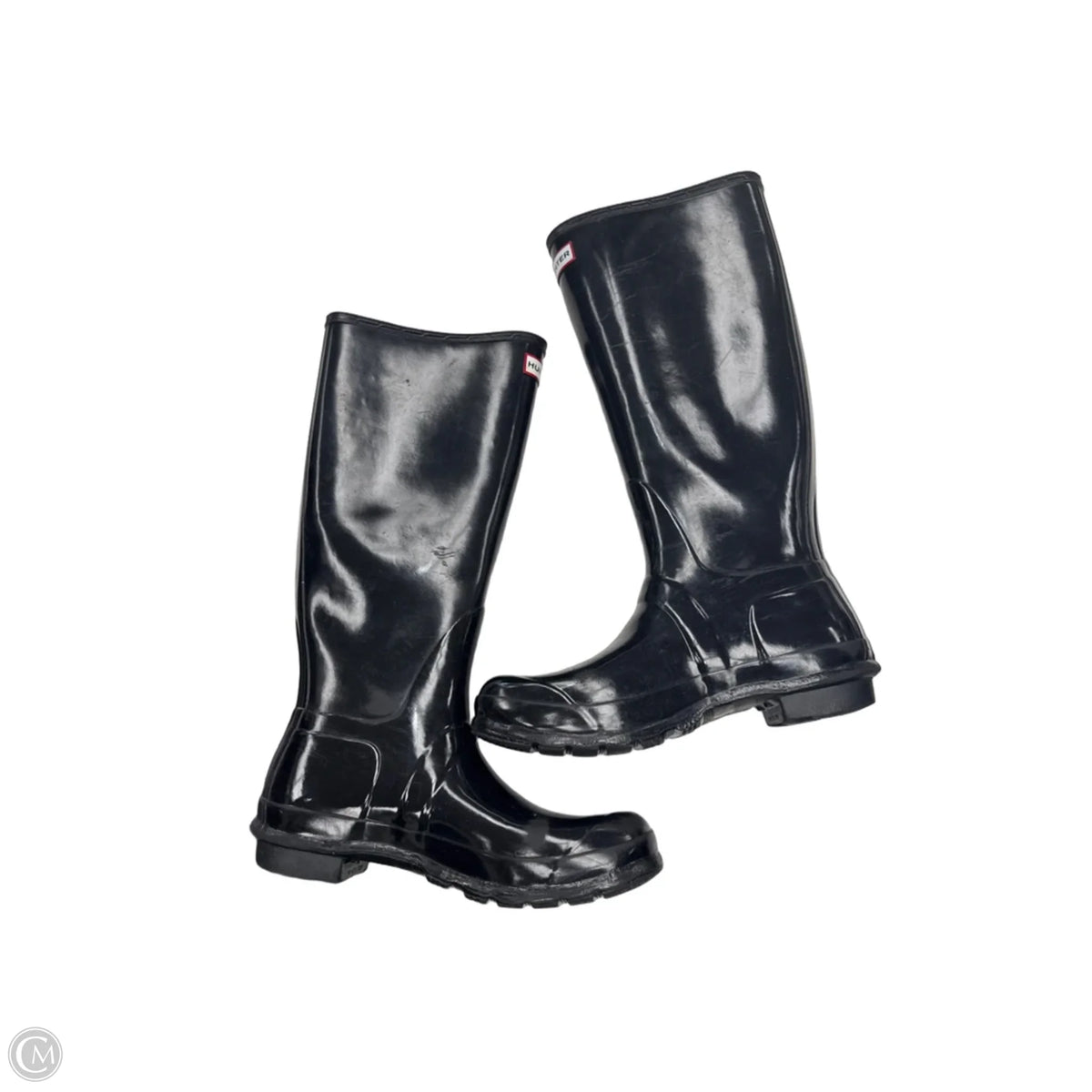 Boots Designer By Hunter In Black, Size: 10