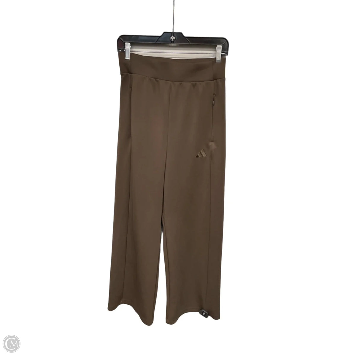 Athletic Pants By Adidas In Brown, Size: S