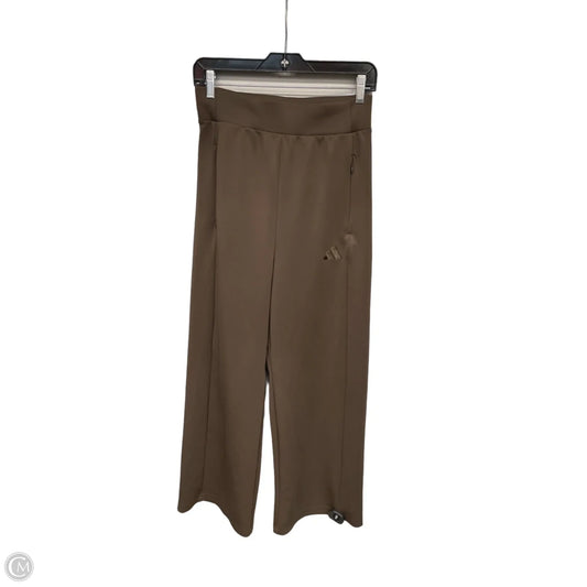 Athletic Pants By Adidas In Brown, Size: S