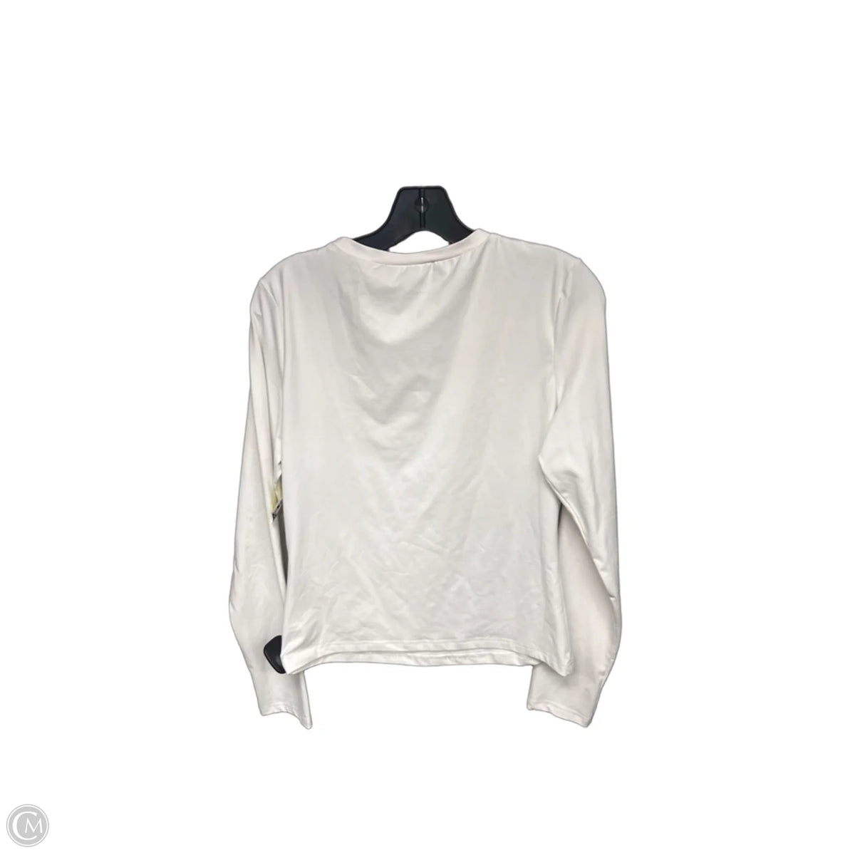 Top Long Sleeve Basic By Automet In White, Size: Xl