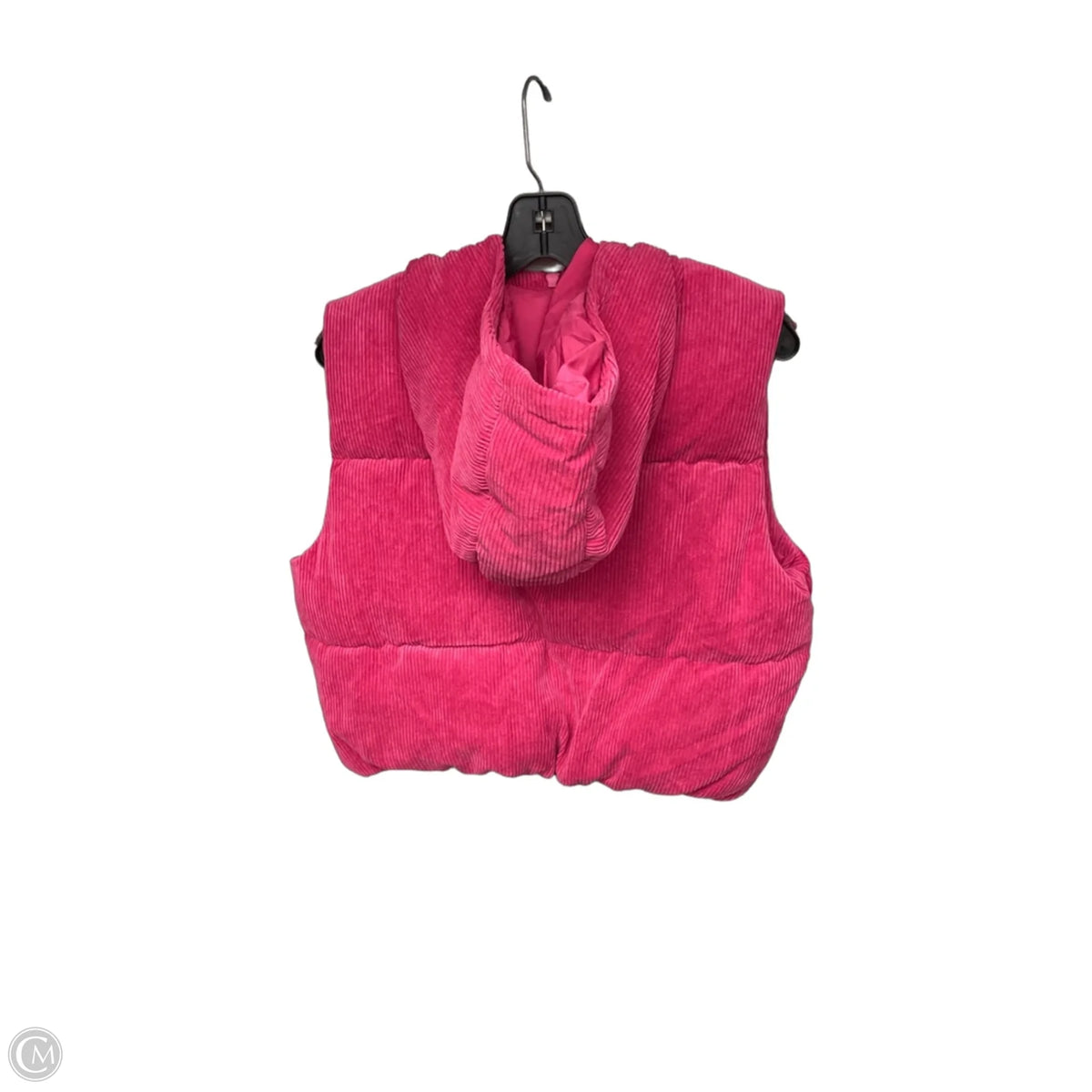 Vest Puffer & Quilted By Love Tree In Pink, Size: L