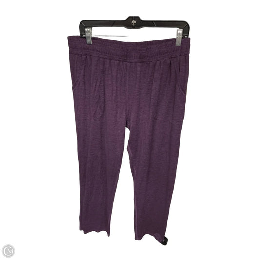 Athletic Pants By Clothes Mentor In Purple, Size: Xl