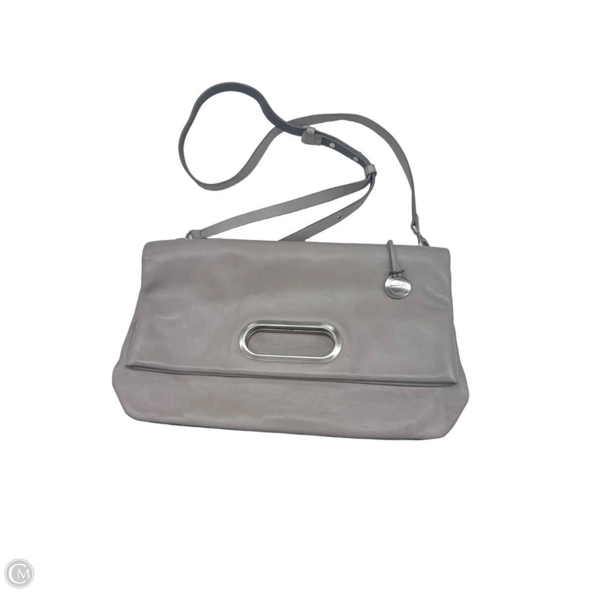 Handbag Leather By Clothes Mentor, Size: Medium