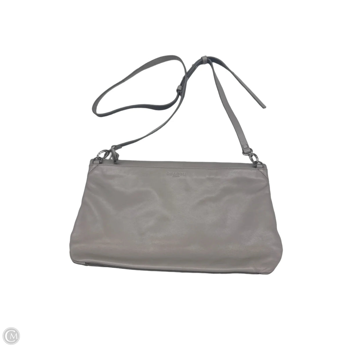Handbag Leather By Clothes Mentor, Size: Medium