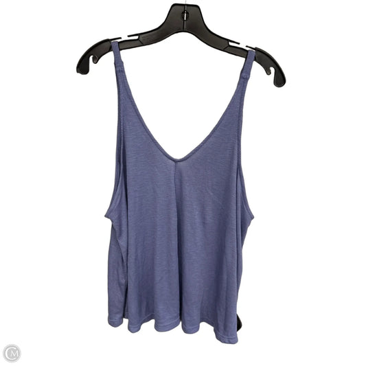 Top Sleeveless By Free People In Blue, Size: M