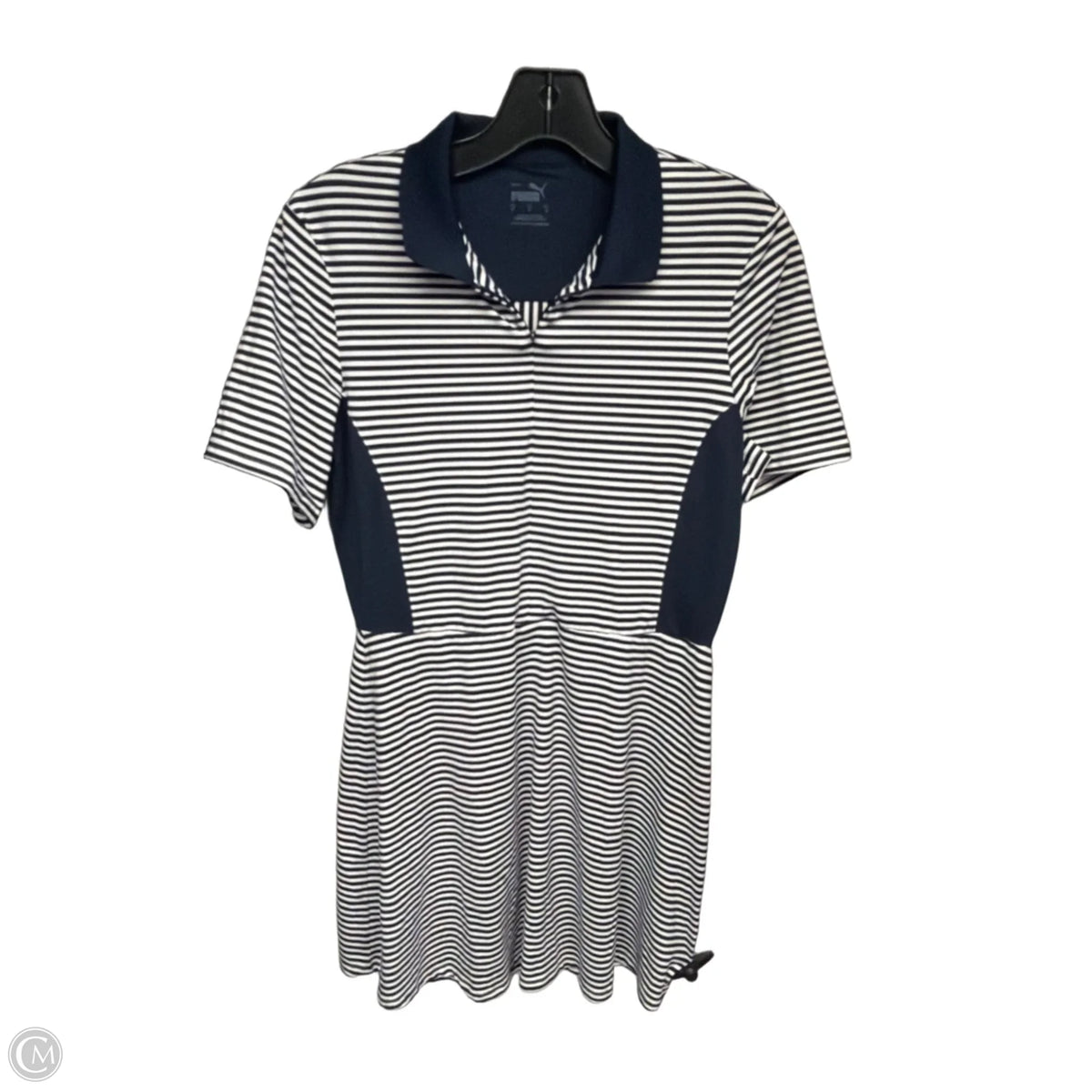 Athletic Dress By Puma In Blue & White, Size: S