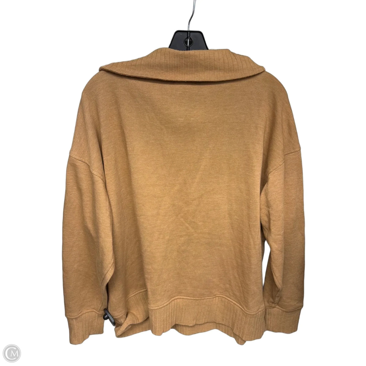 Sweatshirt Collar By Maurices In Tan, Size: L