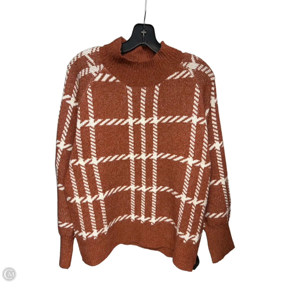 Sweater By Maurices In Orange, Size: L