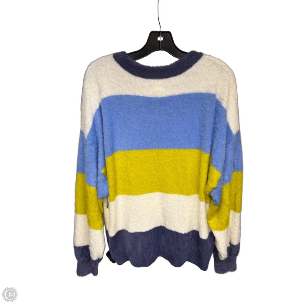 Sweater By Aerie In Blue & Yellow, Size: M