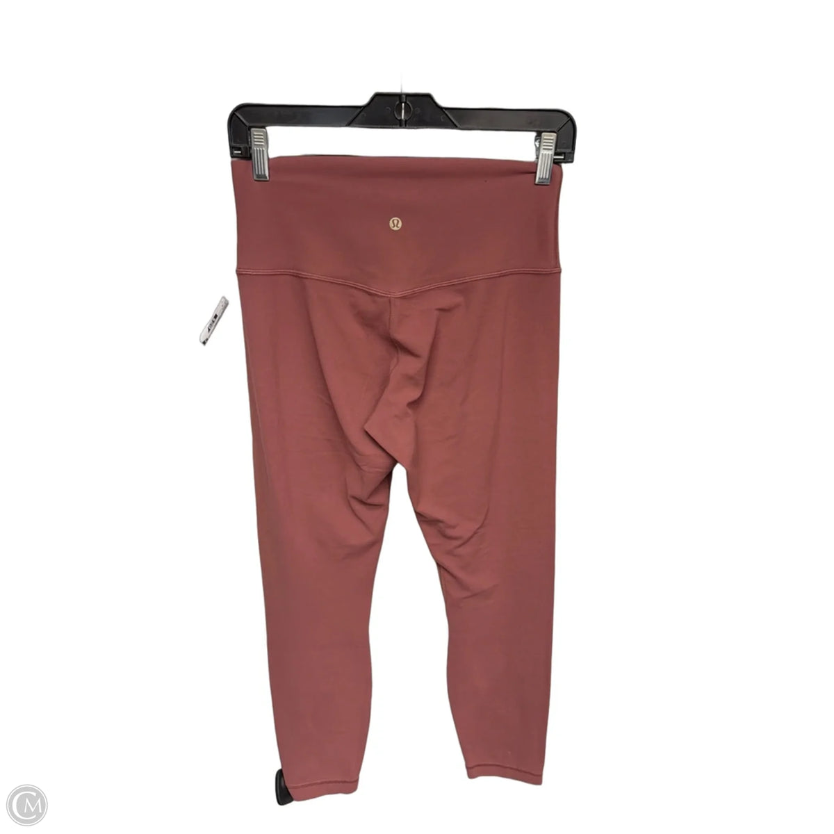 Athletic Leggings By Lululemon In Orange, Size: 8