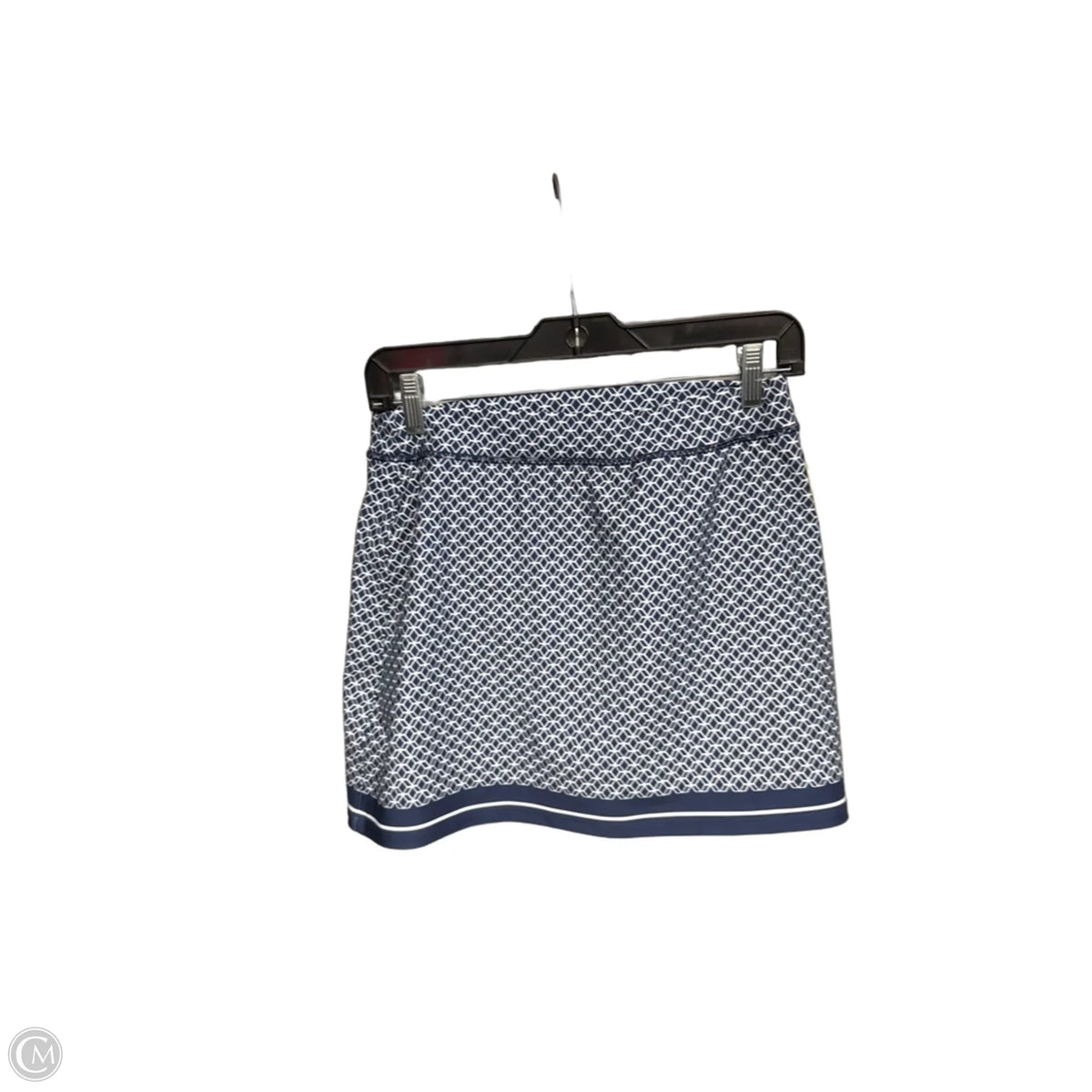 Athletic Skort By Ypb In Blue & White, Size: S