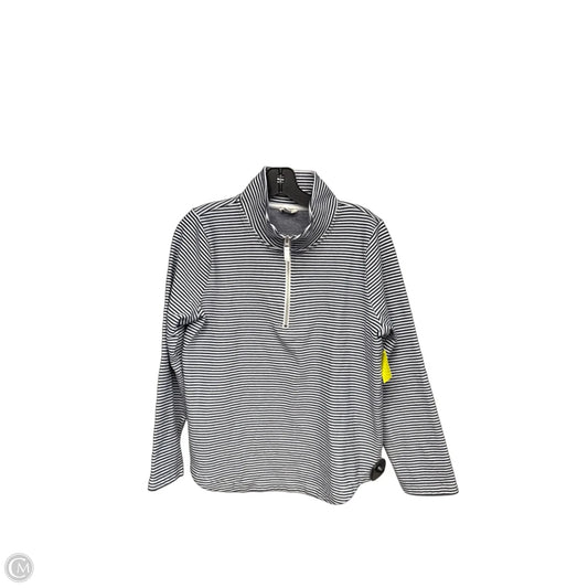 Sweatshirt Collar By J. Crew In Blue & White, Size: M
