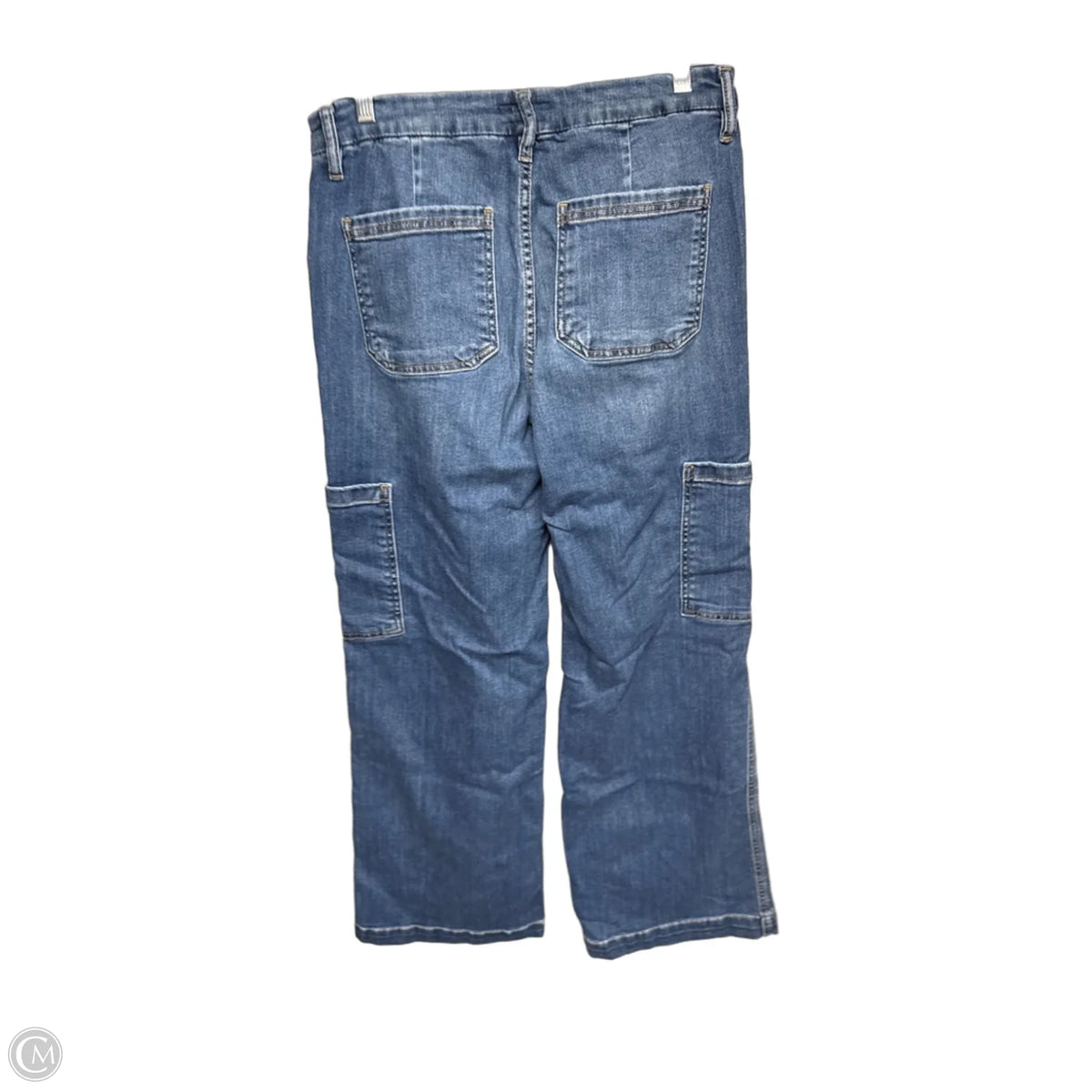 Jeans Wide Leg By Kut In Blue Denim, Size: 8