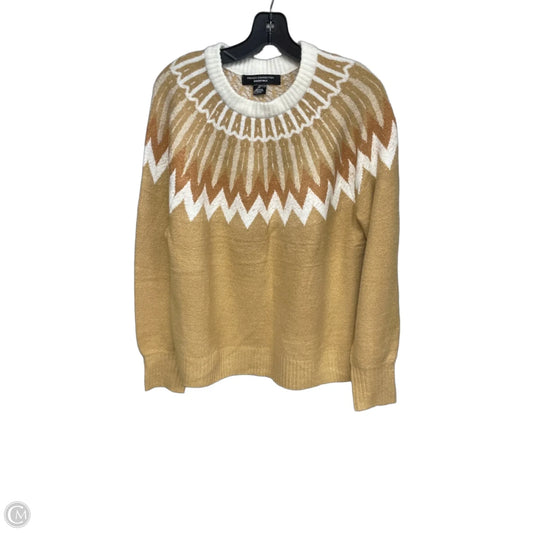 Sweater By French Connection In Tan, Size: L