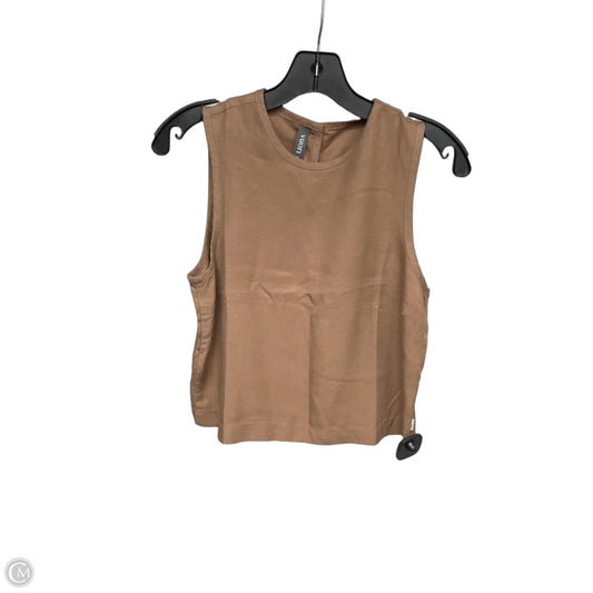 Top Sleeveless By Vuori In Brown, Size: Xs