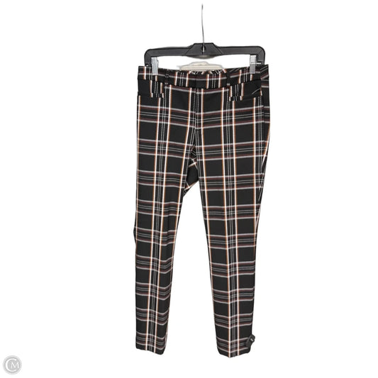 Pants Dress By Banana Republic In Black & Orange, Size: 4l