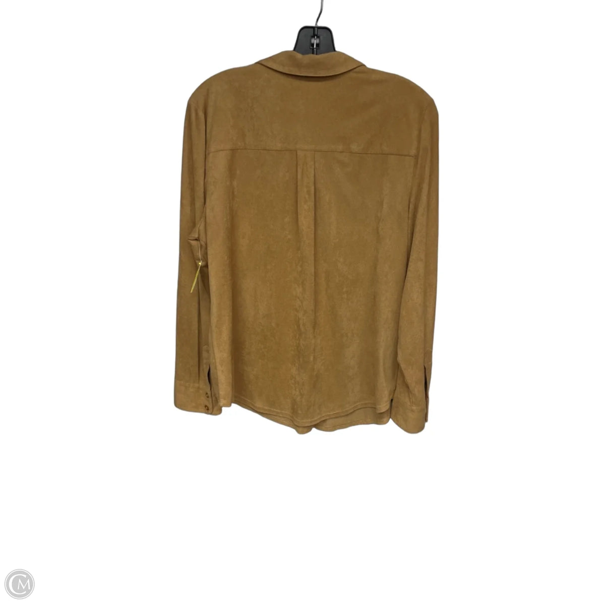 Top Long Sleeve By Chicos In Brown, Size: M
