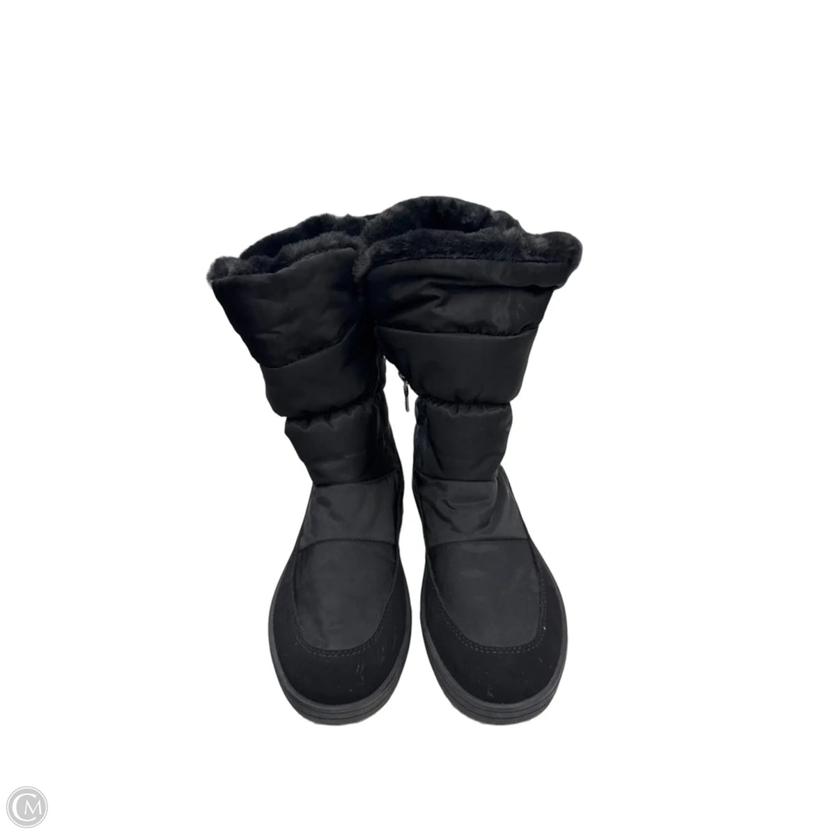 Boots Snow By Clothes Mentor In Black, Size: 7