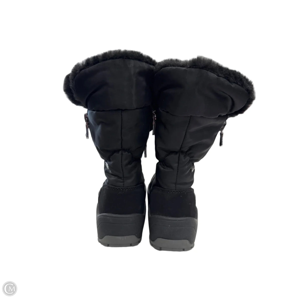 Boots Snow By Clothes Mentor In Black, Size: 7