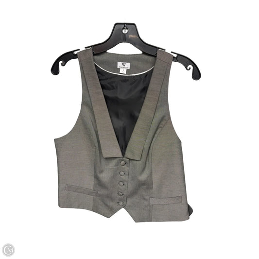 Top Sleeveless By Worthington In Black & White, Size: M