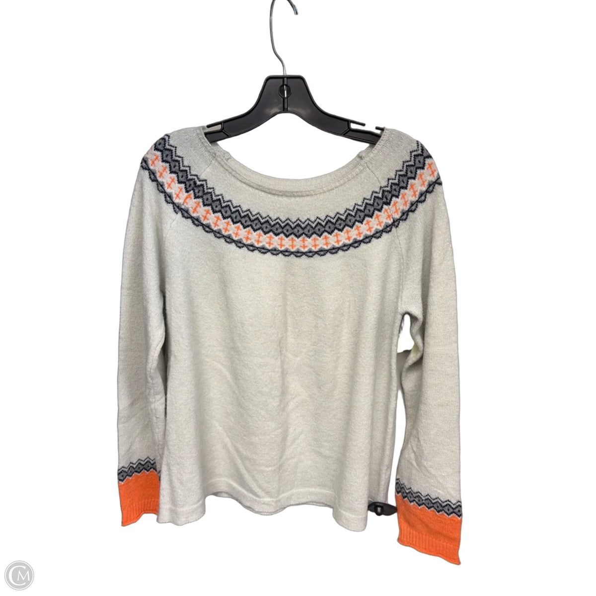Sweater By Clothes Mentor In Grey, Size: Xl