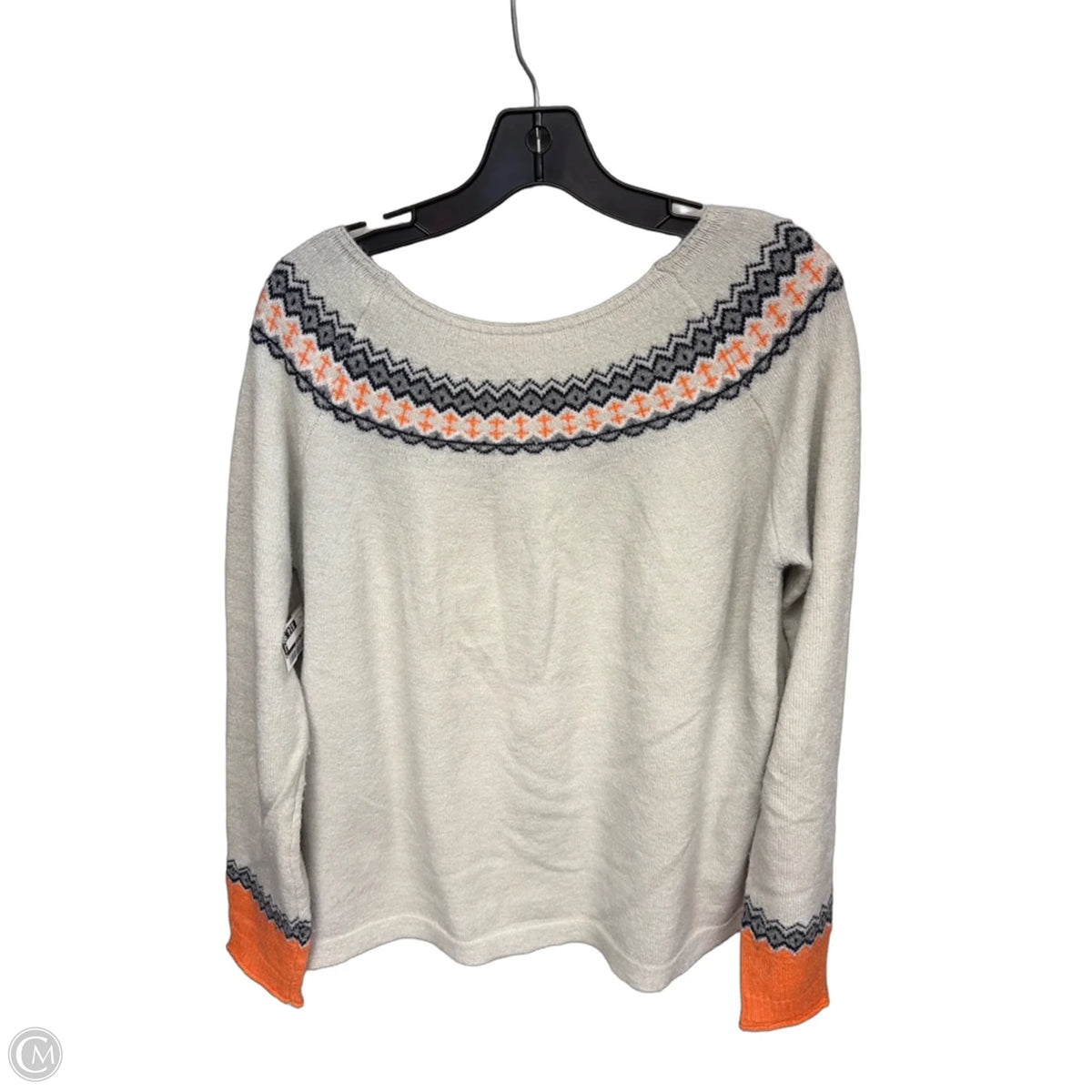 Sweater By Clothes Mentor In Grey, Size: Xl