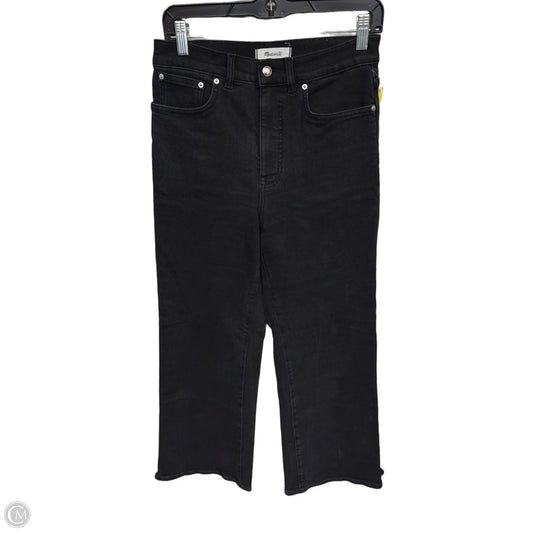 Jeans Wide Leg By Madewell In Black, Size: 6