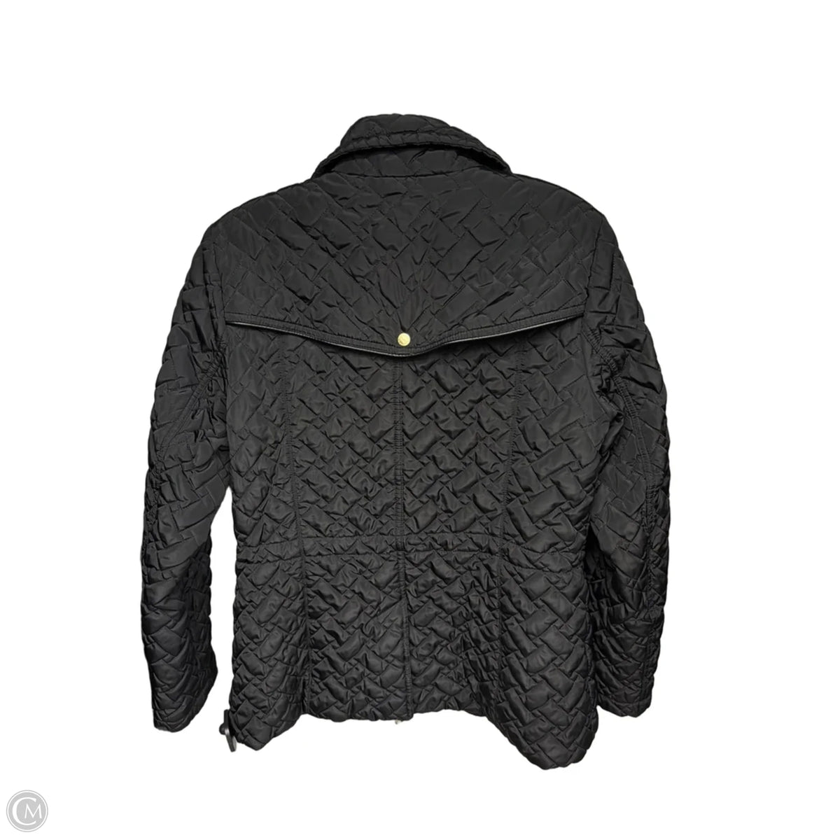 Jacket Puffer & Quilted By Cole-haan In Black, Size: M