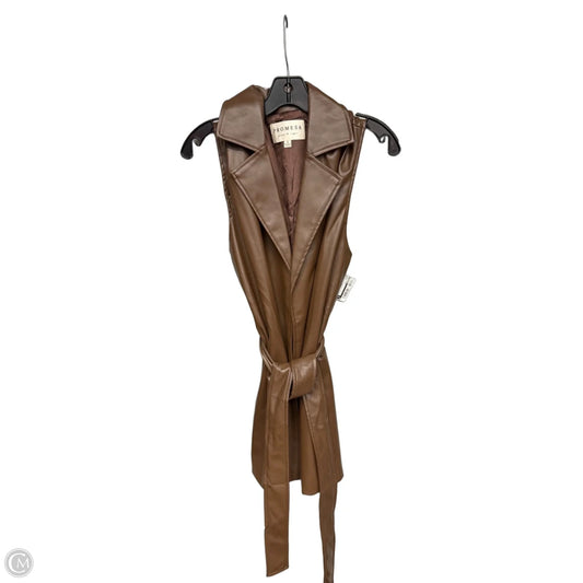 Vest Other By Promesa In Brown, Size: S