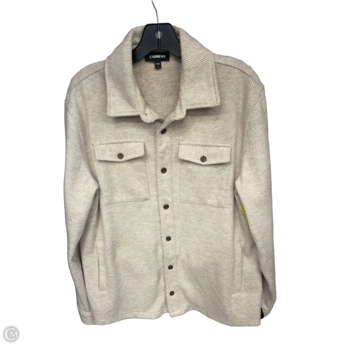 Jacket Other By Express In Beige, Size: M